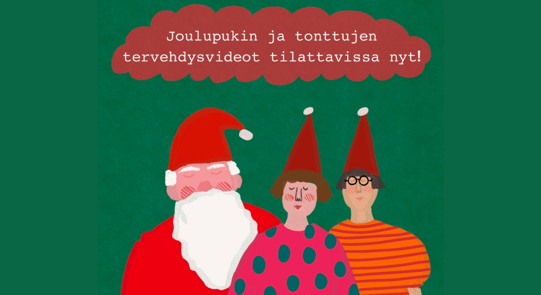 Tilaa joulupukin ja tonttujen tervehdysvideo – Tampereen Ylioppilasteatteri